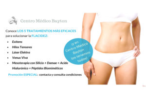 Promocion tratamiento estetico cuerpo en Junio - Clinica Bayton